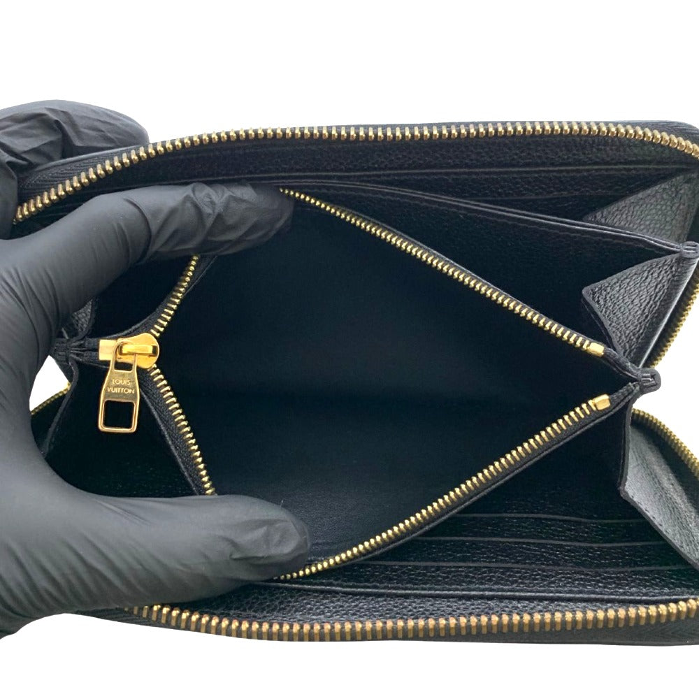 ルイ・ヴィトン 長財布 M61864 ジッピーウォレット モノグラム PVC ブラック 黒 ゴールド金具 メンズ レディース ユニセックス M61864