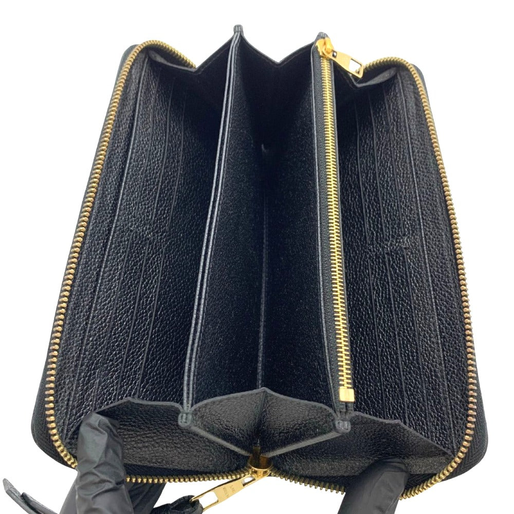 ルイ・ヴィトン 長財布 M61864 ジッピーウォレット モノグラム PVC ブラック 黒 ゴールド金具 メンズ レディース ユニセックス M61864