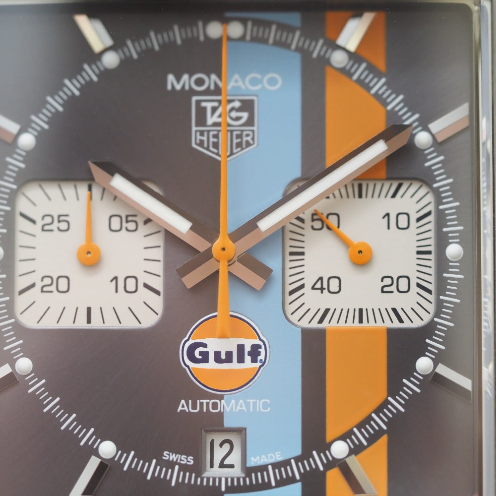 TAG HEUER タグホイヤー 腕時計 モナコ ヴィンテージ ガルフ キャリバー12 クロノグラフ CAW2113 2500本限定 自動巻き MONACO