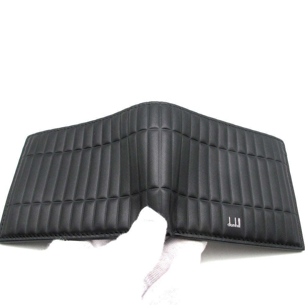 Dunhill ダンヒル 二つ折り財布 ダンヒル 二つ折り財布 DU22F2320RA001R ブラック 黒 コンパクト メンズ 未使用品