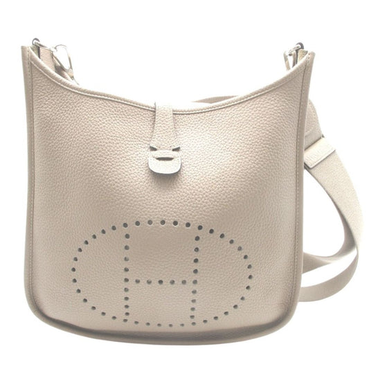 HERMES エルメス ショルダーバッグ エルメス エヴリン3GM トリヨンクレマンスレザー エトゥープ/アイボリー系 レディース