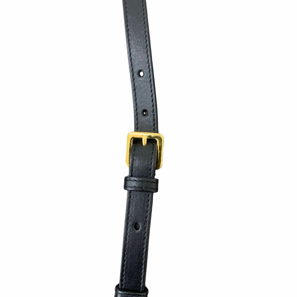 Christian Dior ショルダーバッグ クリスチャンディオール ミスカロ ミニバッグ レディース ブラック ショルダーバッグ