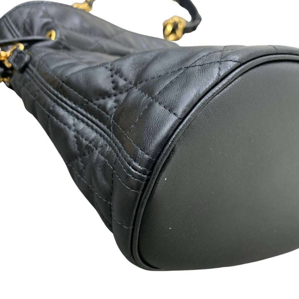 Christian Dior ショルダーバッグ クリスチャンディオール ミスカロ ミニバッグ レディース ブラック ショルダーバッグ