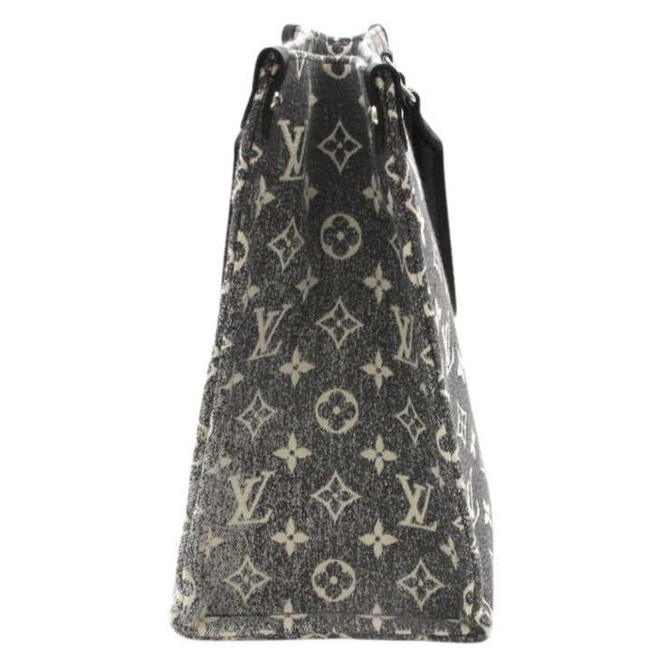 LOUIS VUITTON ルイ・ヴィトン ハンドバッグ ルイヴィトン オンザゴーMM トートバッグ M46448 デニム レディース モノグラム