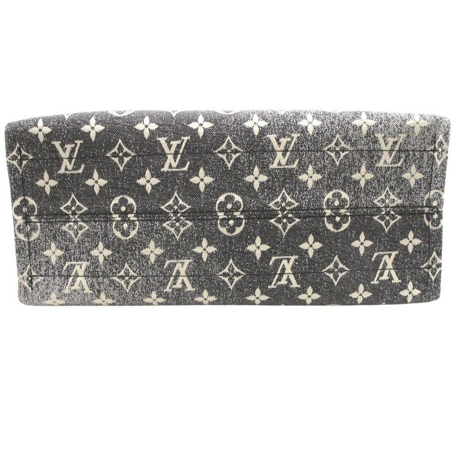 LOUIS VUITTON ルイ・ヴィトン ハンドバッグ ルイヴィトン オンザゴーMM トートバッグ M46448 デニム レディース モノグラム