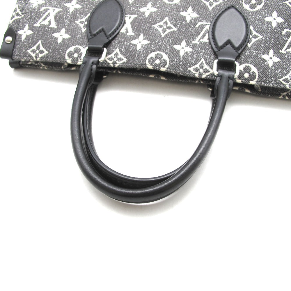 LOUIS VUITTON ルイ・ヴィトン ハンドバッグ ルイヴィトン オンザゴーMM トートバッグ M46448 デニム レディース モノグラム