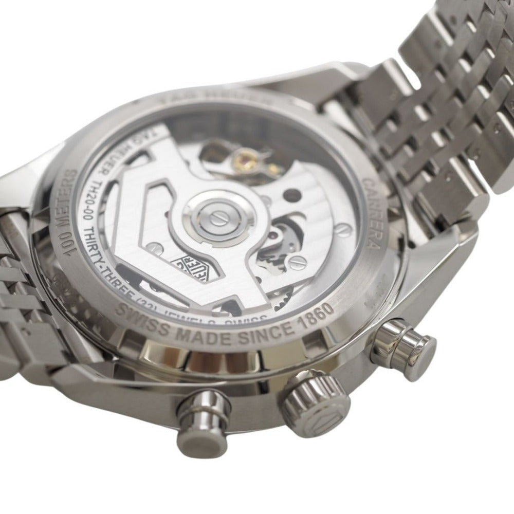 TAG HEUER タグホイヤー 腕時計 カレラ クロノグラフ CBS2216.BA0048 39mm シルバー ブラック 自動巻き