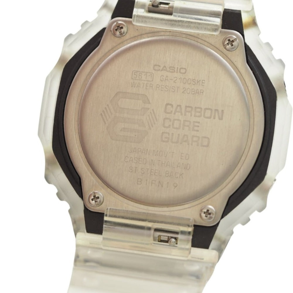 CASIO カシオ 腕時計 カシオーク GA-2100SKE-7AJR デジタル アナログ クオーツ