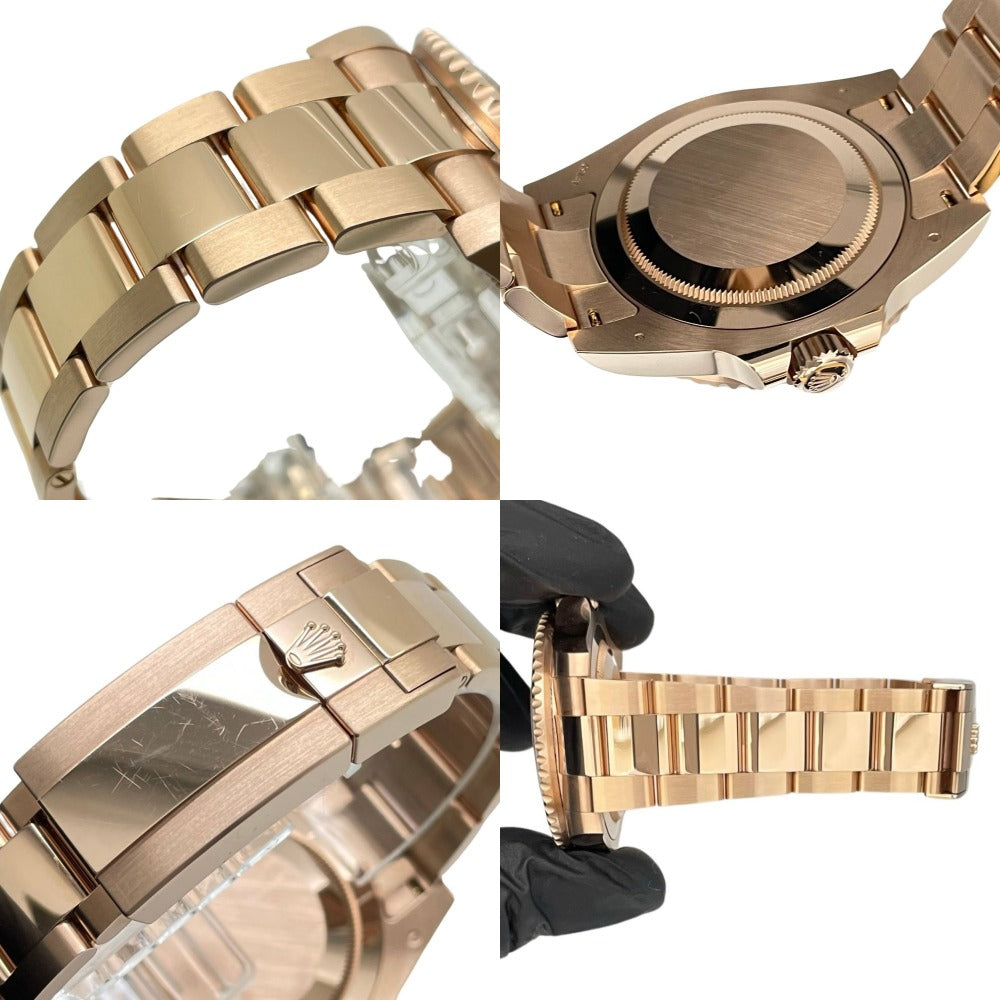 ROLEX ロレックス 腕時計 2024年保証書 GMTマスター2 126715CHNR 金無垢 40mm ルートビア エバーローズゴールド GMT 自動巻き メンズ GMT MASTER