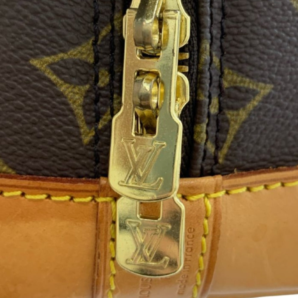 ルイ・ヴィトン ハンドバッグ M51130 アルマ モノグラム ブラウン PVC レザー レディース