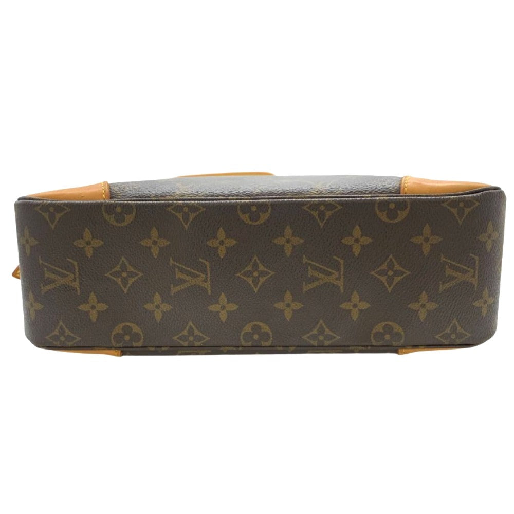 ルイ・ヴィトン ショルダーバッグ M51265 ブローニュ30 モノグラム ブラウン PVC レザー レディース