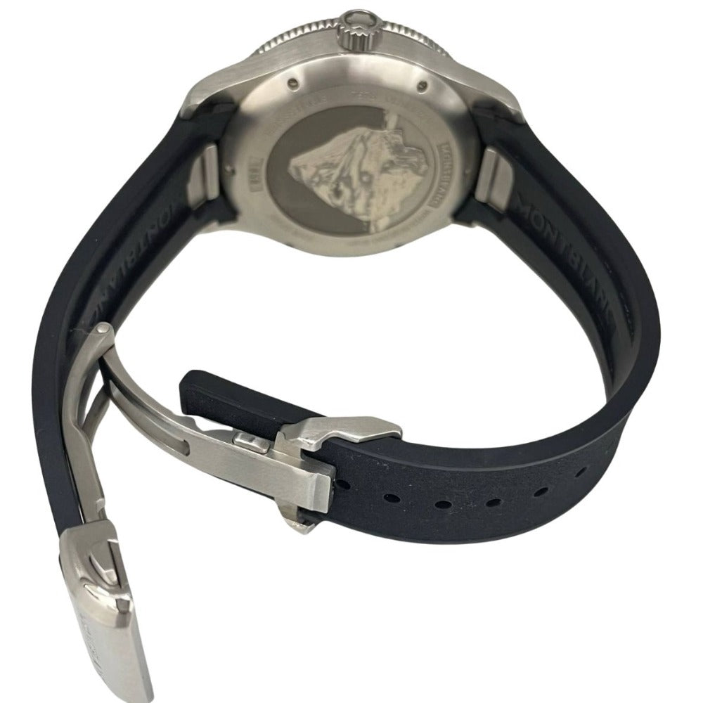 MONTBLANC モンブラン 腕時計 アイスシー オートマティック デイト MB129372 ダイバーズ 41mm 自動巻き ラバー メンズ