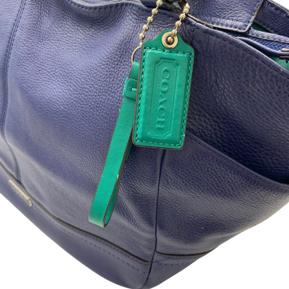 COACH コーチ トートバッグ F23284 レザー パープル レディース