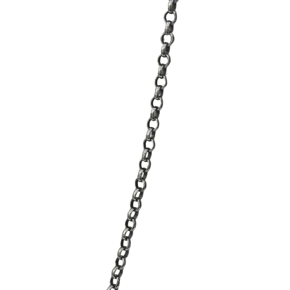 GUCCI グッチ ネックレス 455535-J8400-0811 エングレービング インターロッキングG ペンダント ユニセックス メンズ レディース