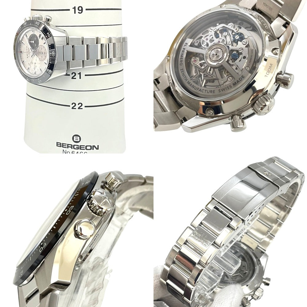 ZENITH ゼニス 腕時計 03.3120.3600/76.M3100 メテオライト クロノマスタースポーツ 2024限定品 41mm エルプリメロ3600 クロノグラフ 自動巻き メンズ