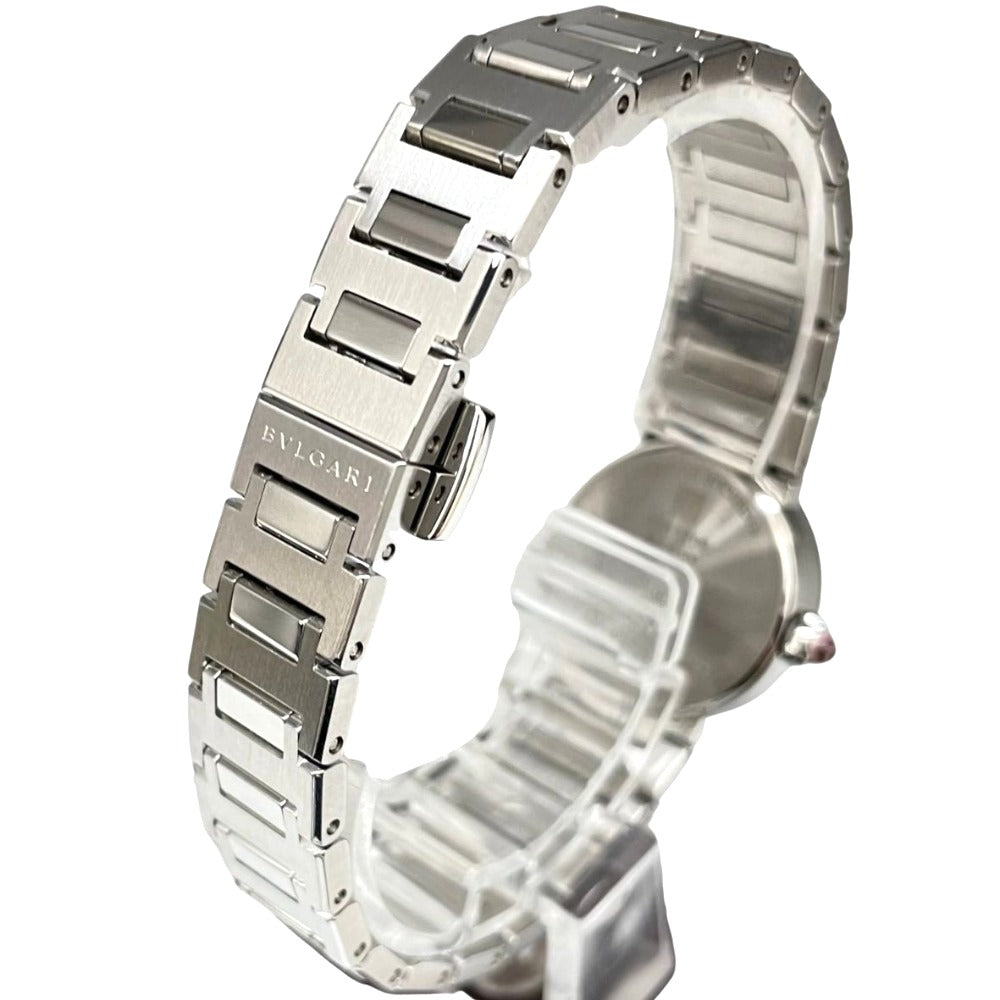 ブルガリ 103692 BB23S ブルガリブルガリ 23mm シェル文字盤 ダイアモンドインデックス クオーツ レディース BVLGARI 腕時計