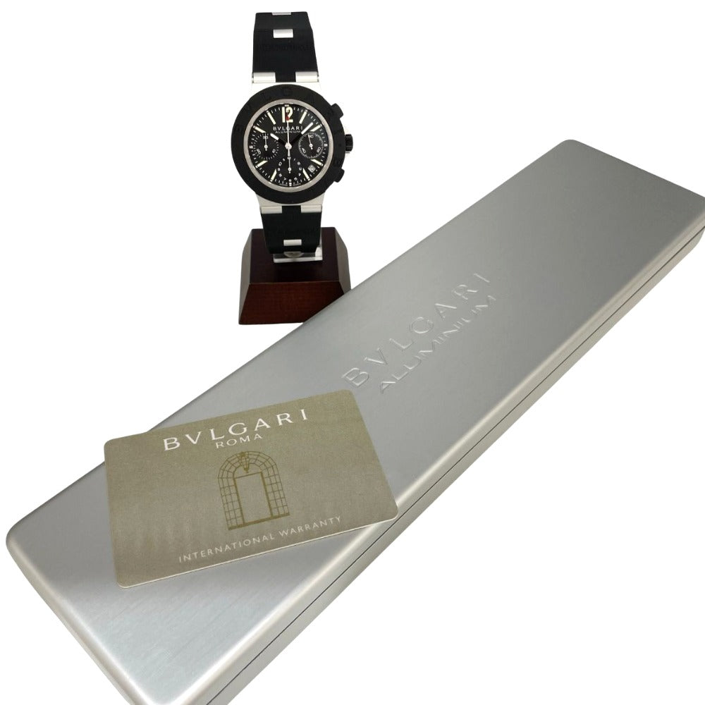 BVLGARI 腕時計 103868 BB41ATCH ブルガリ アルミニウム クロノ