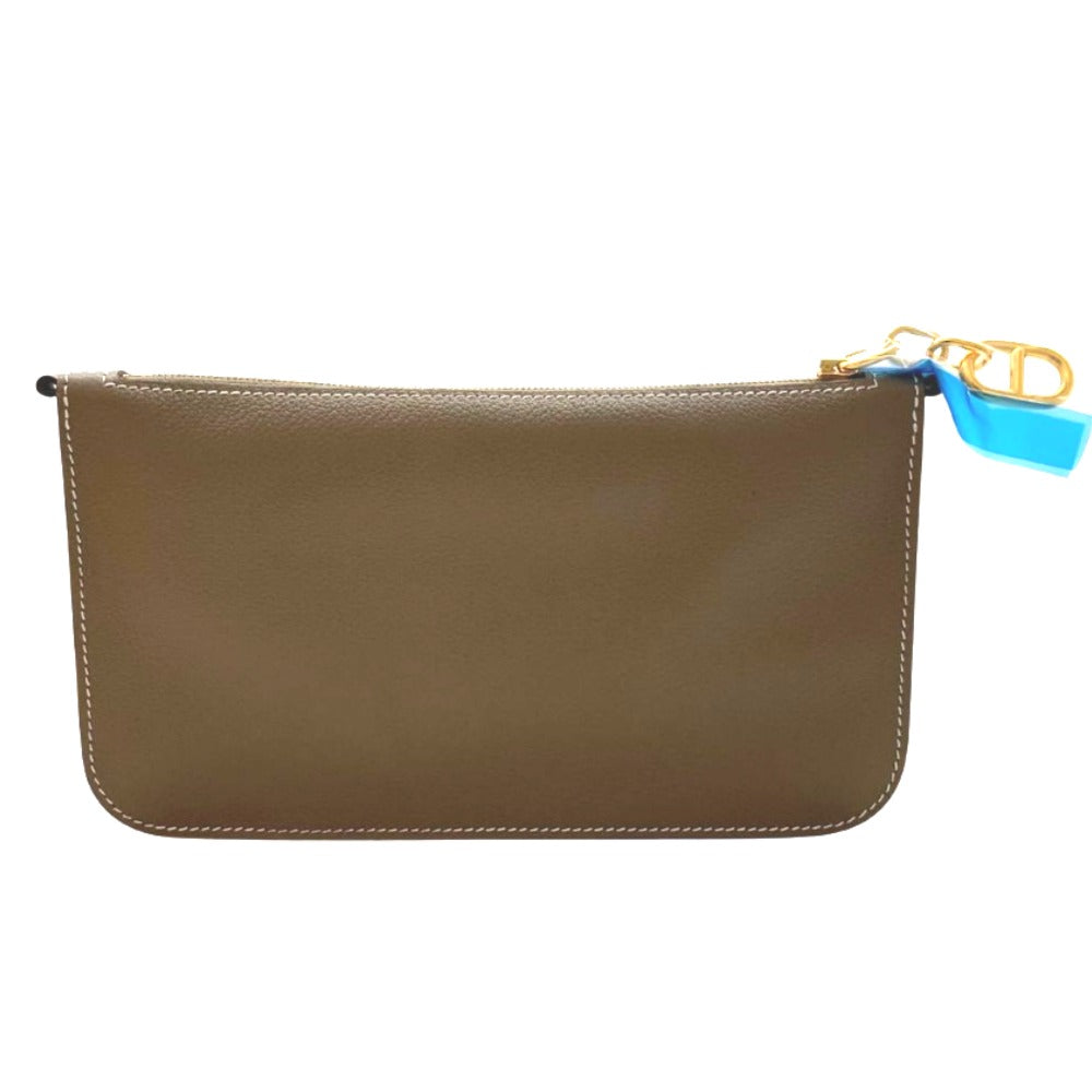 HERMES エルメス ポーチ ジップアンゴー トゥーゴー MM K刻印