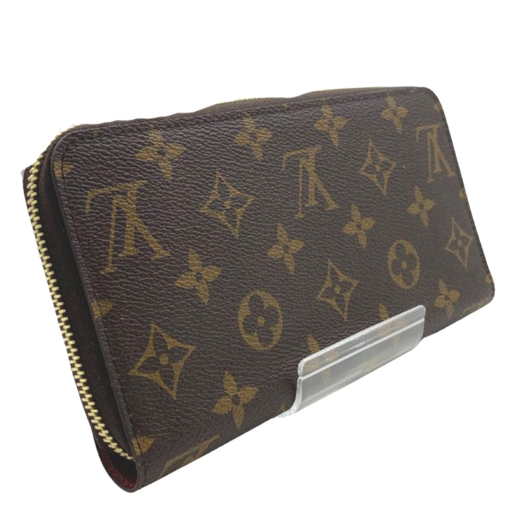 ルイヴィトン モノグラム M41895 ジッピーウォレット 長財布 フューシャ LOUIS VUITTON - ☆3日以内返品可☆ LOUIS VUITTON ルイ