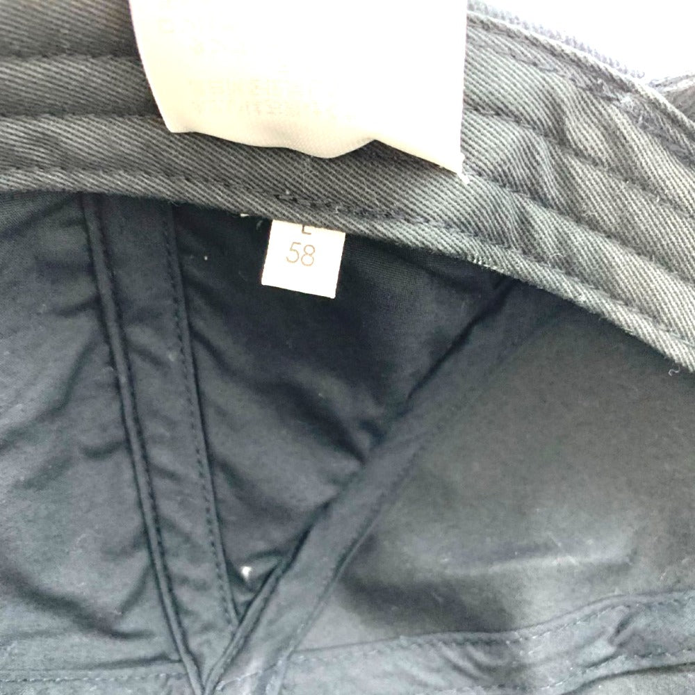 BALENCIAGA バレンシアガ 帽子 531588 310B2 1077 ベースボールキャップ ブラック 58cm ユニセックス