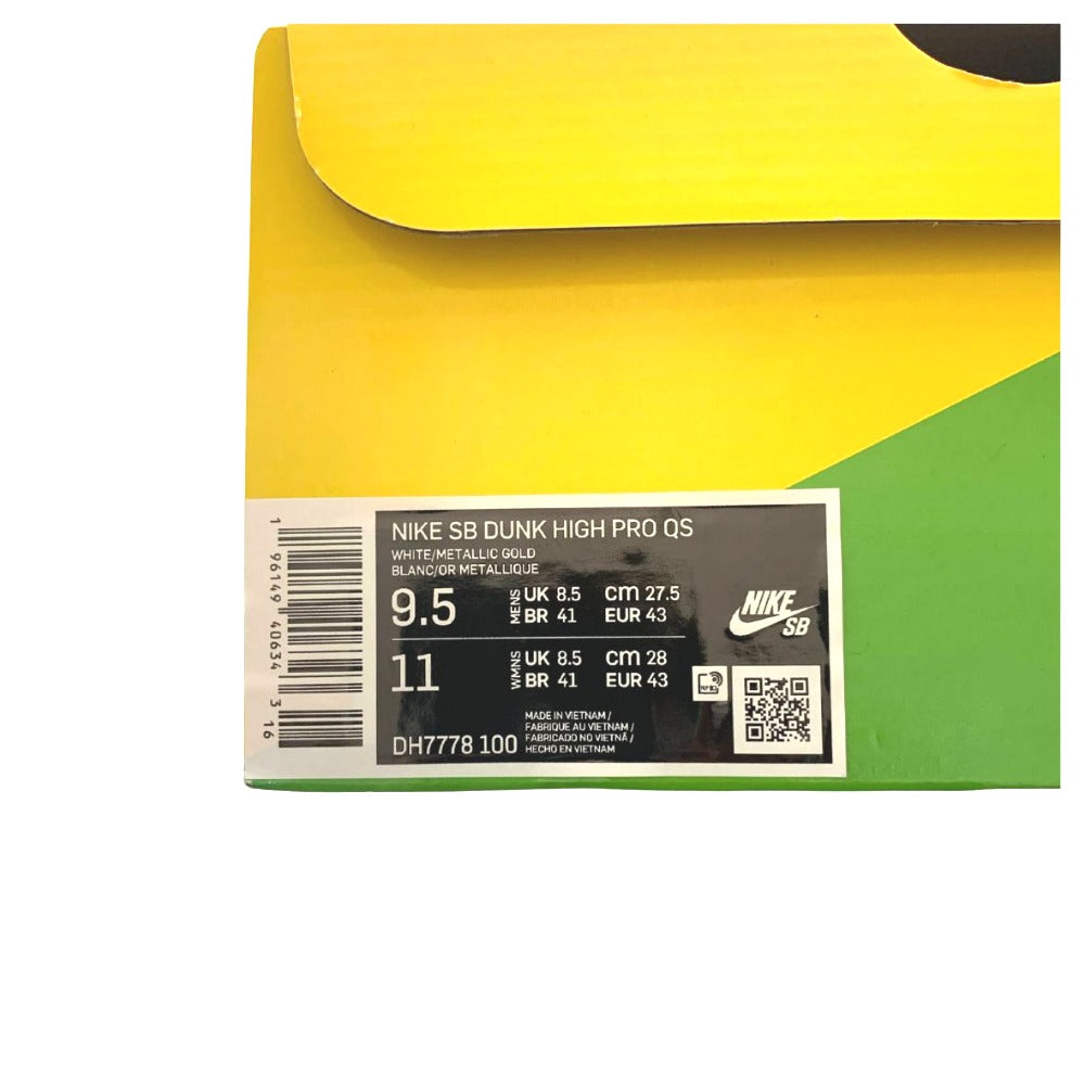 NIKE ナイキ スニーカー FROSKATE × NIKE SB DUNK HIGH PRO QS ALL LOVE DH7778-100 27.5cm 未使用品
