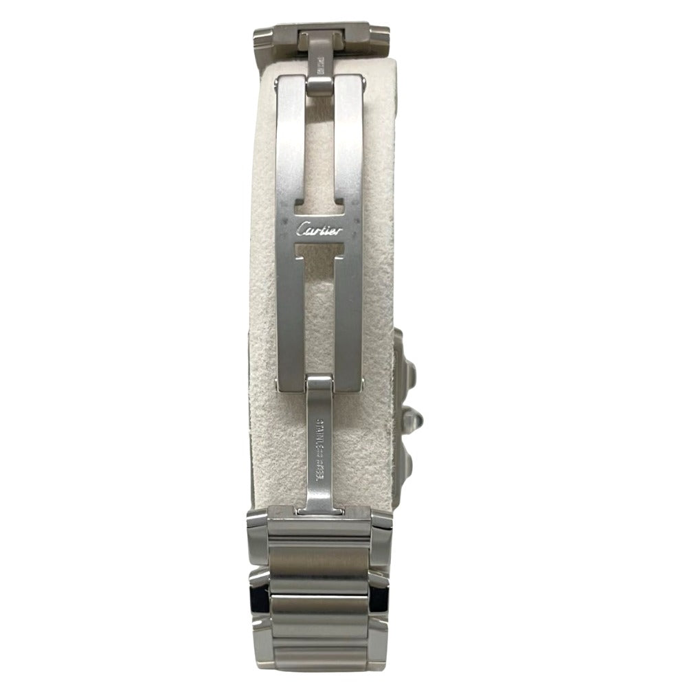 カルティエ 2303 タンク フランセーズ クロノグラフ28mm クオーツ ユニセックス CARTIER 腕時計 TANK