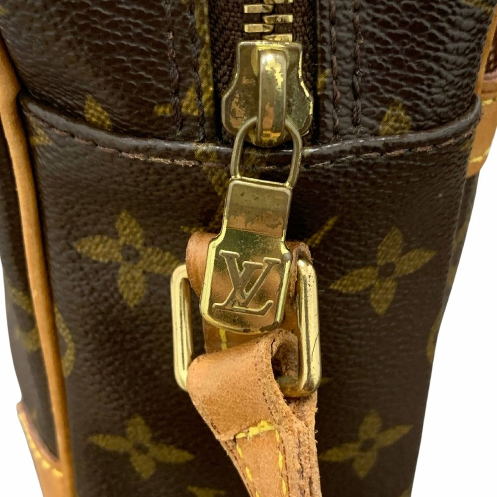 ルイ・ヴィトン ショルダーバッグ トロカデロ27 M51274 モノグラム 斜め掛け PVC レザー ブラウン レディース カメラバッグ LOUIS VUITTON