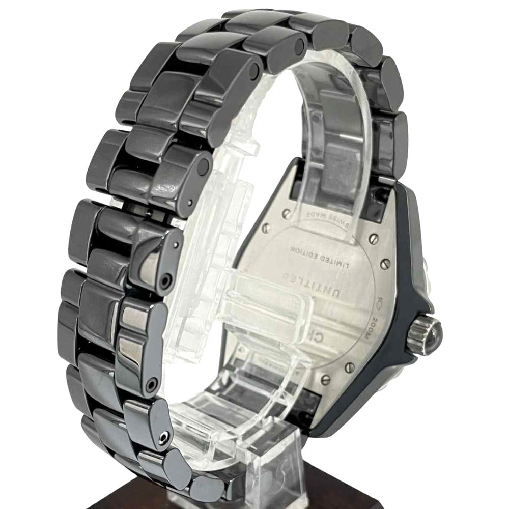 シャネル H5581 J12 アンタイトル 38mm Untitled ブラックセラミック 自動巻き メンズ J12 CHANEL 腕時計