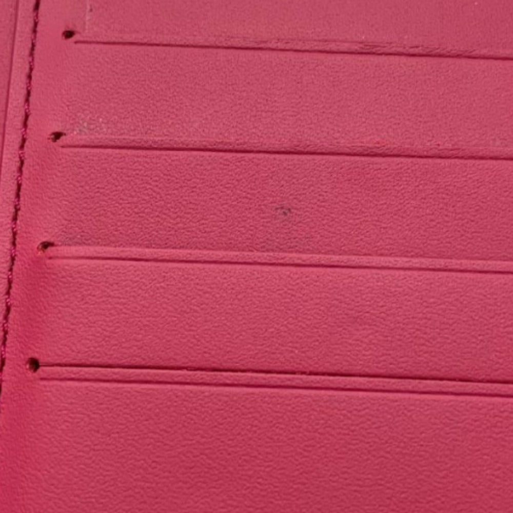 ポルトフォイユ･カプシーヌ ルイ・ヴィトン 三つ折り財布 M62157 コンパクト ノワール・ホットピンク RFID