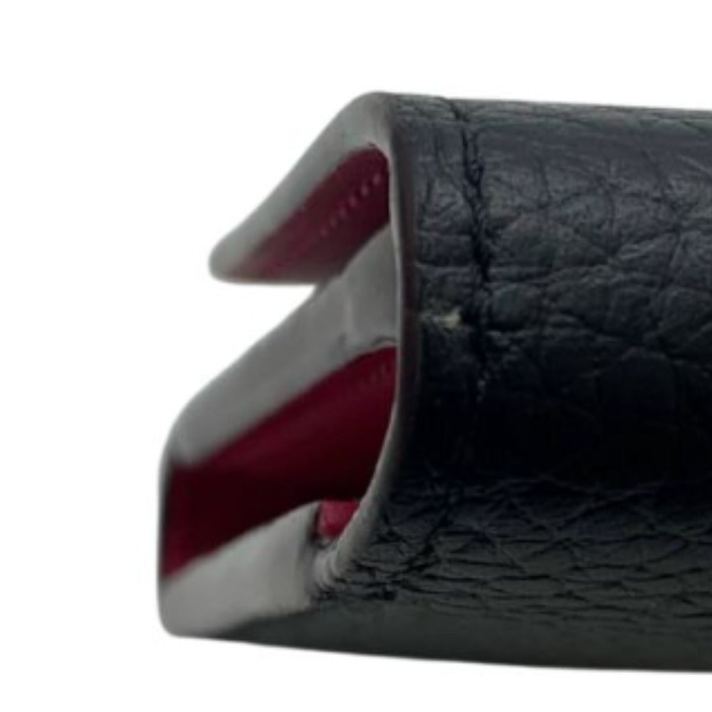 ルイ・ヴィトン 三つ折り財布 M62157 ポルトフォイユ･カプシーヌ コンパクト ノワール・ホットピンク RFID