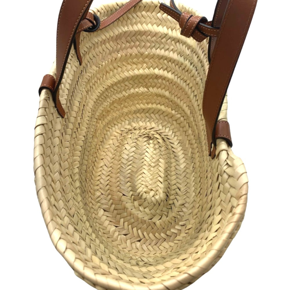 CELINE セリーヌ ハンドバッグ 194002CGG ティーン トリオンフ パニエ ラフィア / カーフ カゴバッグ バスケット レディース