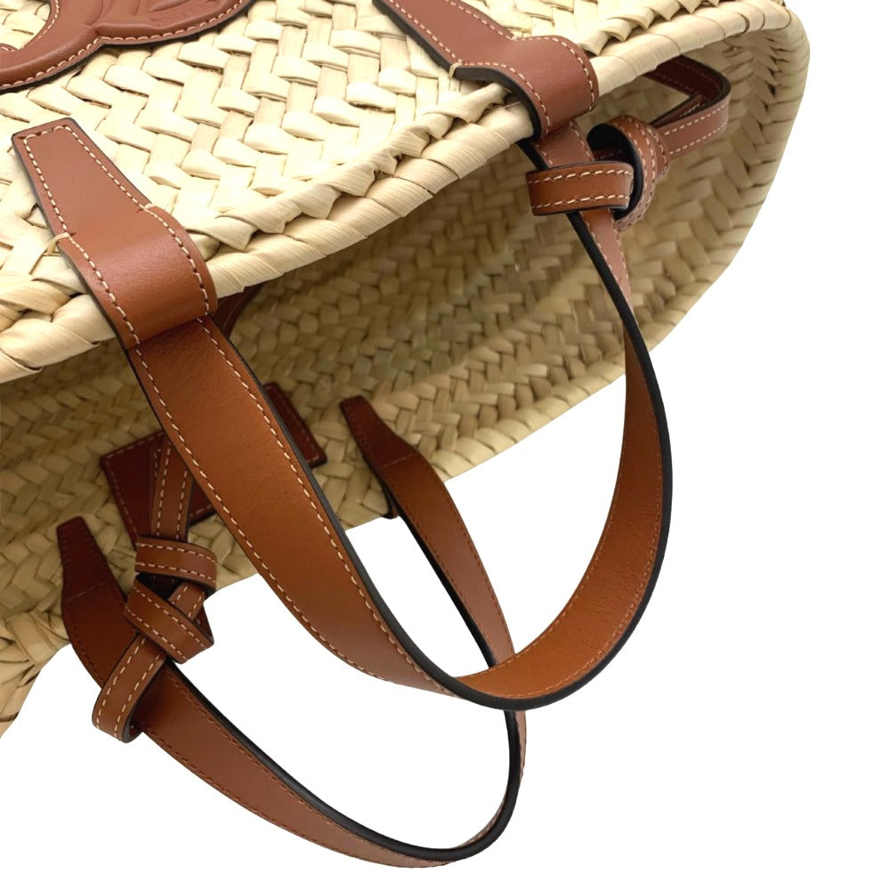 CELINE セリーヌ ハンドバッグ 194002CGG ティーン トリオンフ パニエ ラフィア / カーフ カゴバッグ バスケット レディース