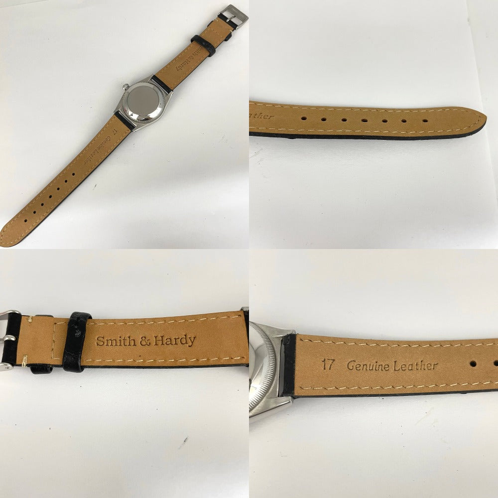 腕時計 Smith & Hardy スミスアンドハーディ カリフォルニア文字盤 ユニークダイアル 32mm プラ風防 ブンドストラップ付属 自動巻き