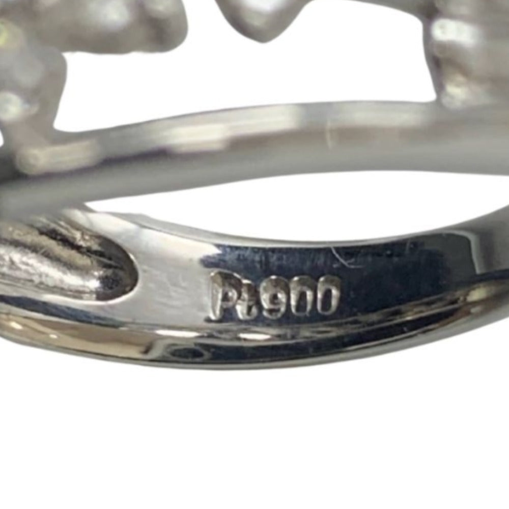 リング・指輪 Pt900 プラチナ ダイヤモンド リング 0.55ct 11.5号 シルバー レディース