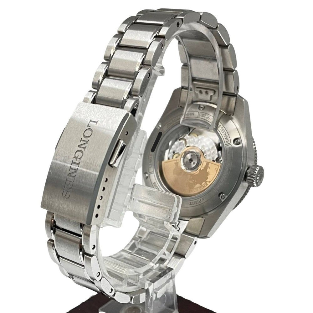 ロンジン L3.803.5.53.6 39mm スピリット ズールタイム 1925 替えベルト付属 K18 コンビ GMT 自動巻き LONGINES 腕時計