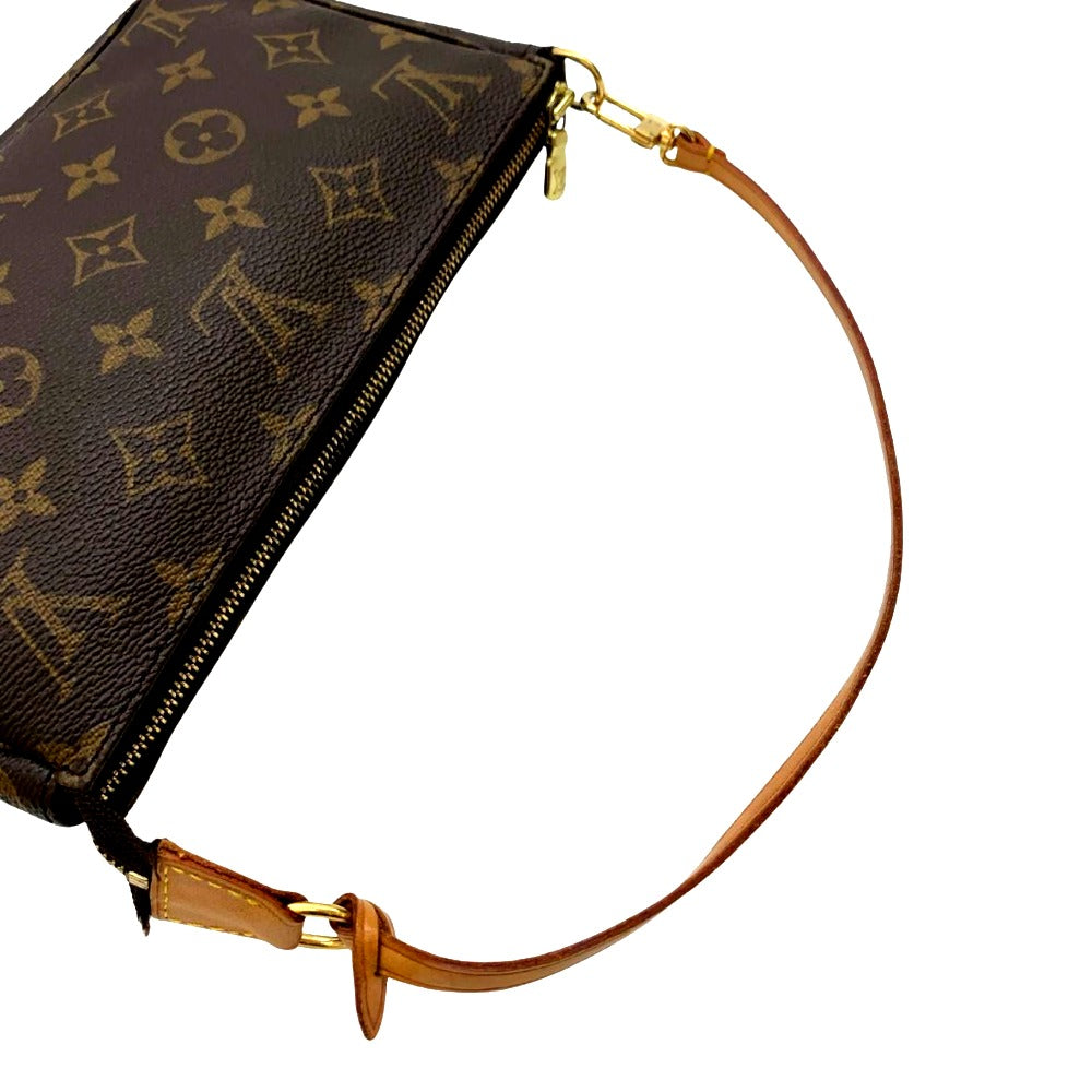 ポシェット・アクセソワール ルイ・ヴィトン ハンドバッグ M51980 モノグラム ブラウン PVC パーティーバッグ ミニマリスト レディース