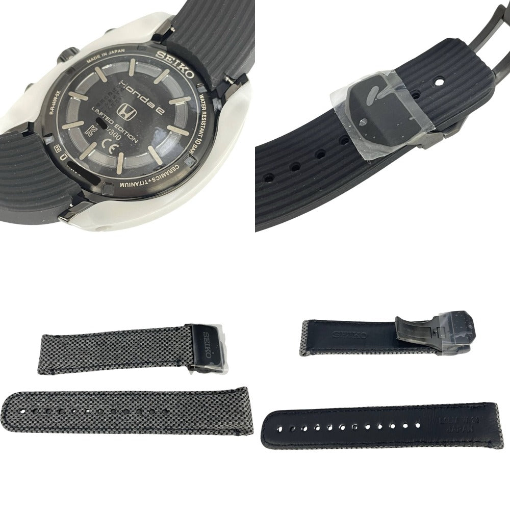 セイコー アストロン Honda e コラボ 300本限定 SBXC075 45mm レボリューションライン セラミック チタン ソーラー メンズ SEIKO 腕時計