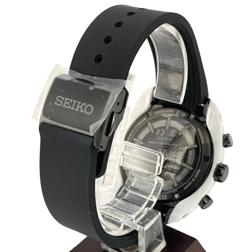 セイコー アストロン Honda e コラボ 300本限定 SBXC075 45mm レボリューションライン セラミック チタン ソーラー メンズ SEIKO 腕時計