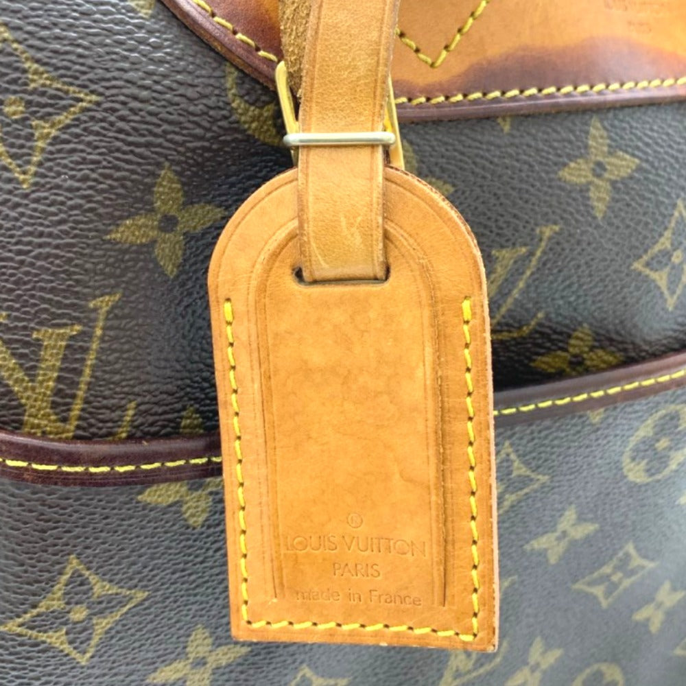 ドーヴィル ボーリングヴァニティ ルイ・ヴィトン ハンドバッグ M47270 モノグラム ブラウン PVC レザー レディース