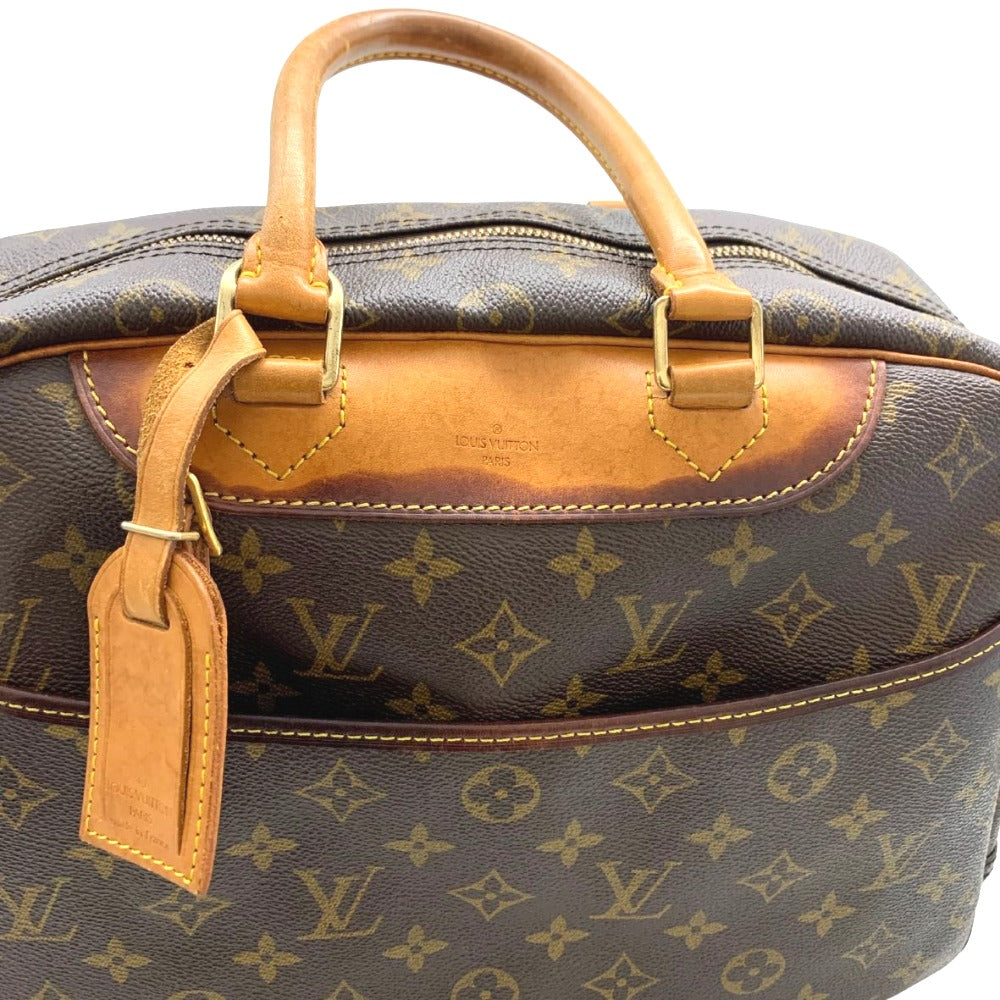 ドーヴィル ボーリングヴァニティ ルイ・ヴィトン ハンドバッグ M47270 モノグラム ブラウン PVC レザー レディース