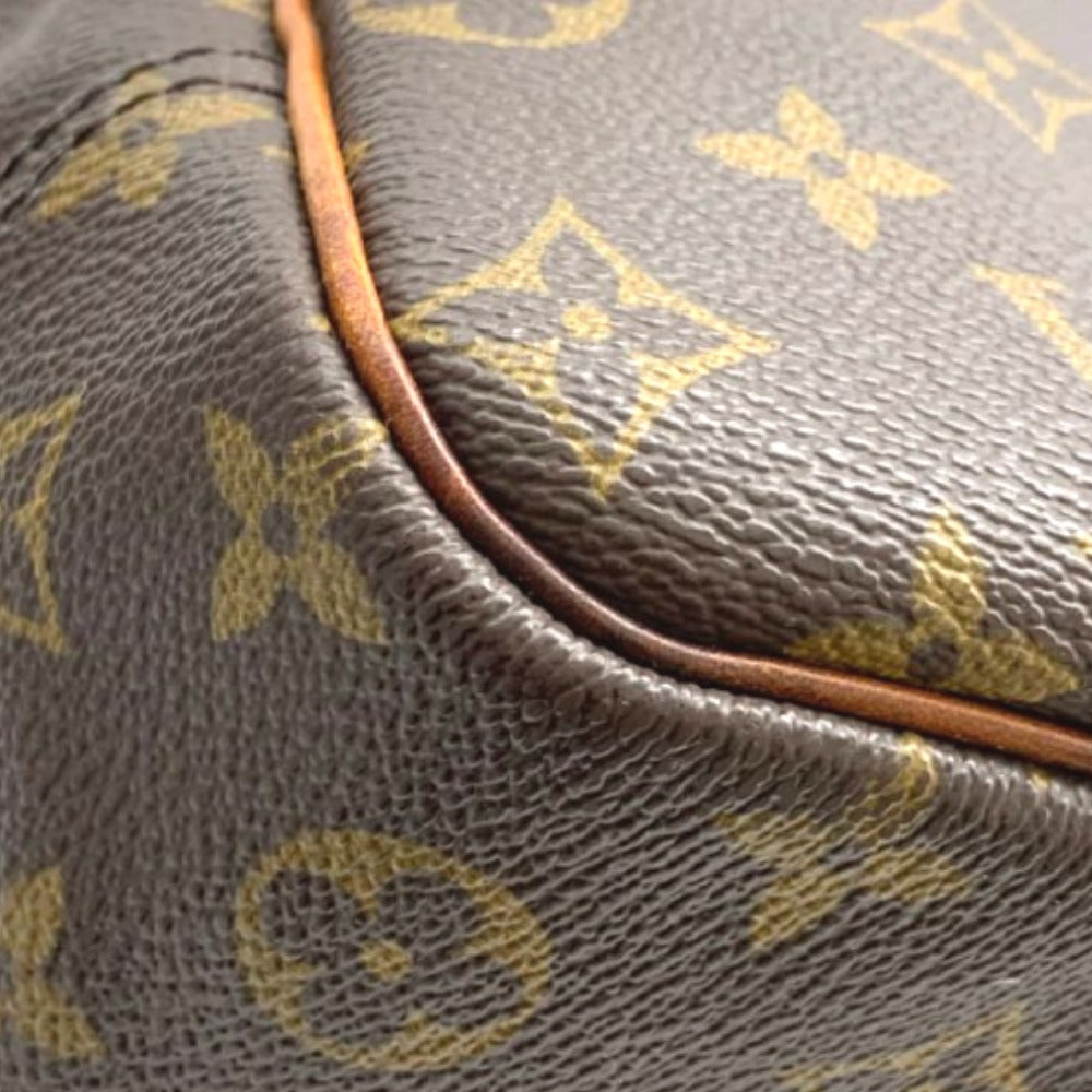 ドーヴィル ボーリングヴァニティ ルイ・ヴィトン ハンドバッグ M47270 モノグラム ブラウン PVC レザー レディース