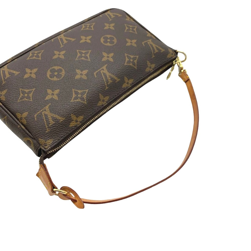ルイ・ヴィトン ハンドバッグ M51980 ポシェット・アクセソワール モノグラム ブラウン コンパクト パーティーバッグ レディース