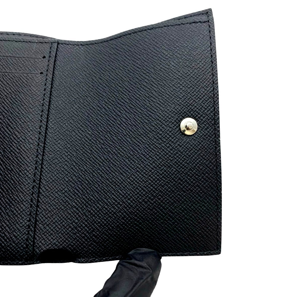 ルイ・ヴィトン 三つ折り財布 M12598 モノグラム･エクリプス ヴィクター･ウォレット ブラック コンパクト メンズ