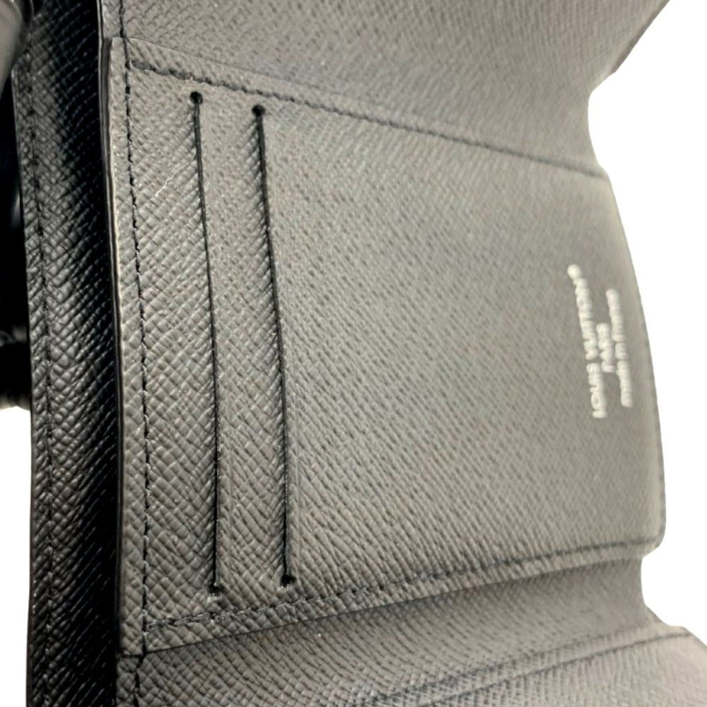 ルイ・ヴィトン 三つ折り財布 M12598 モノグラム･エクリプス ヴィクター･ウォレット ブラック コンパクト メンズ