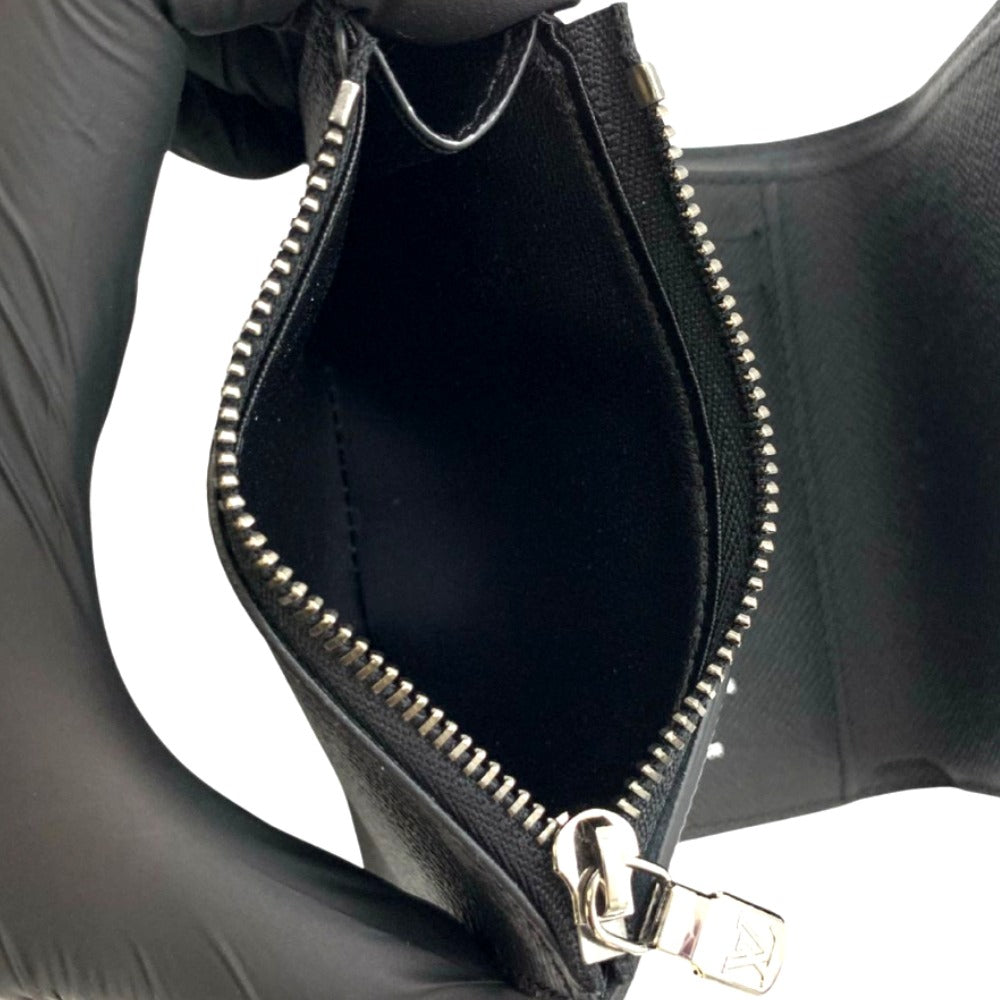 ルイ・ヴィトン 三つ折り財布 M12598 モノグラム･エクリプス ヴィクター･ウォレット ブラック コンパクト メンズ