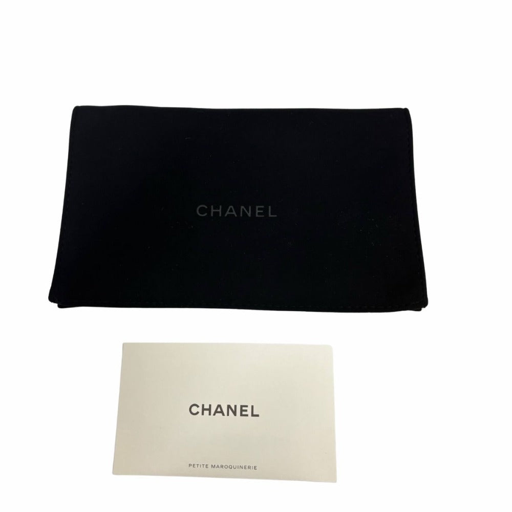 CHANEL シャネル 三つ折り財布 AP0232 Y01864 キャビアスキン ミディアムクラシックフラップウォレット ブラック レディース