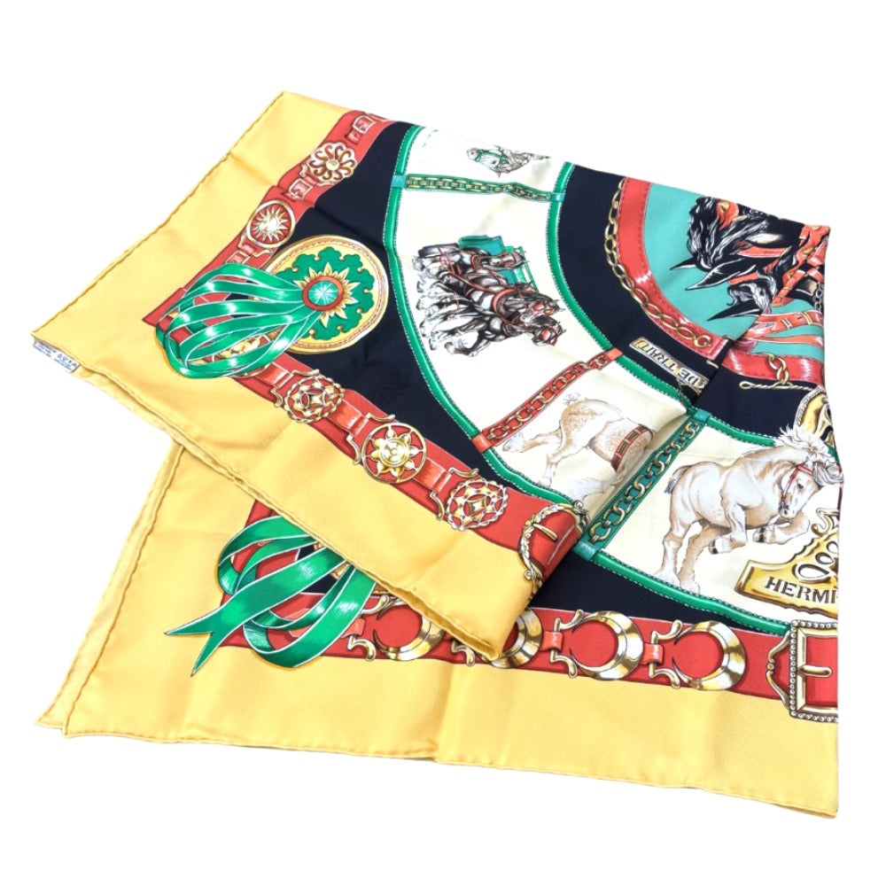 エルメス　HERMES　スカーフ　カレ90　輓馬 楽天市場】【SAランク】 エルメス HERMES スカーフ カレ90