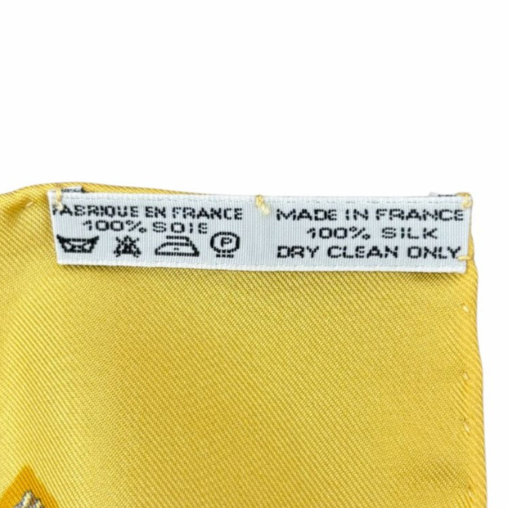 HERMES エルメス スカーフ カレ90 CHEVAUX DE TRAIT 輓馬 シルク