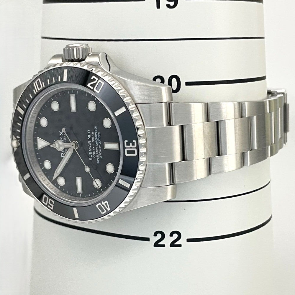 ロレックス 114060 G番 サブマリーナノンデイト 40mm ダイバーズ ステンレス セラミック 自動巻き メンズ SUBMARINER ROLEX 腕時計