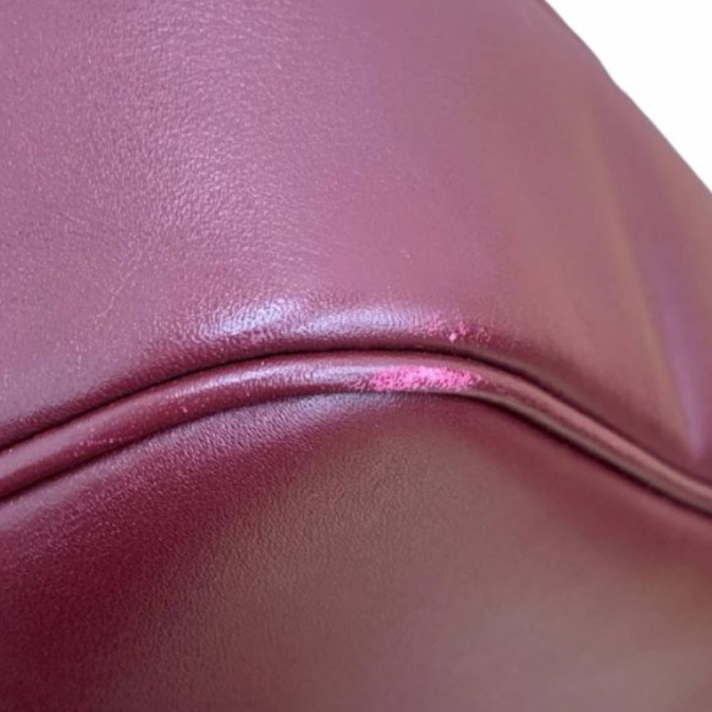 CARTIER カルティエ ビジネスバッグ マストライン レザーバッグ ボルドー Must Line 書類鞄 レザー ビジネス レディース